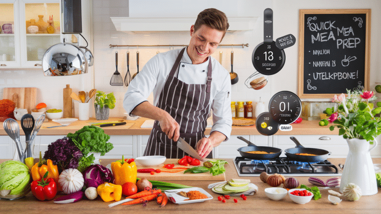 Comment préparer des repas délicieux en un temps record ?