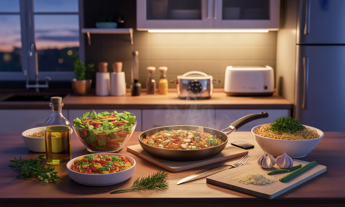 Besoin d’idĂ©es de recettes express pour les soirs de semaine ? dĂ©couvrez des idĂ©es de recettes express faciles et rapides pour rĂ©galer vos soirs de semaine sans stress ni perte de temps.