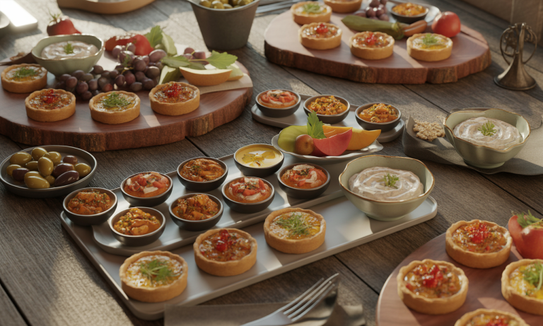 Quelles recettes pour un apéritif dînatoire ?