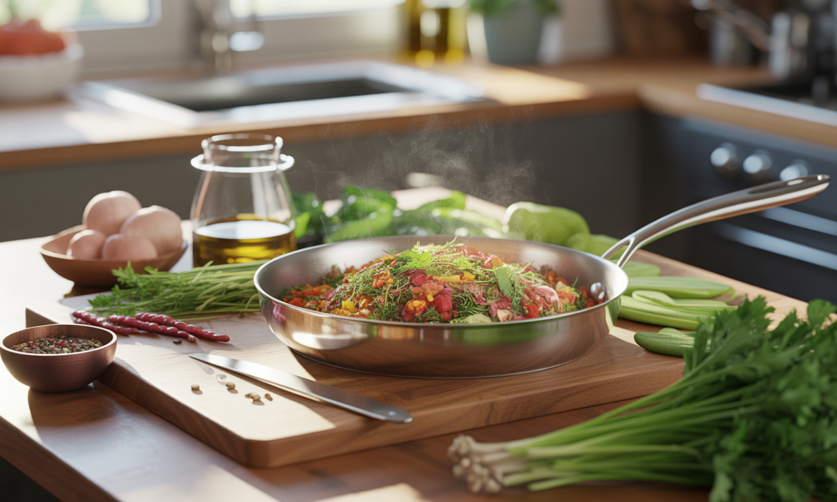 découvrez des astuces et recettes pour cuisiner sainement sans sacrifier les saveurs riches et gourmandes. alliez santé et plaisir à chaque repas.