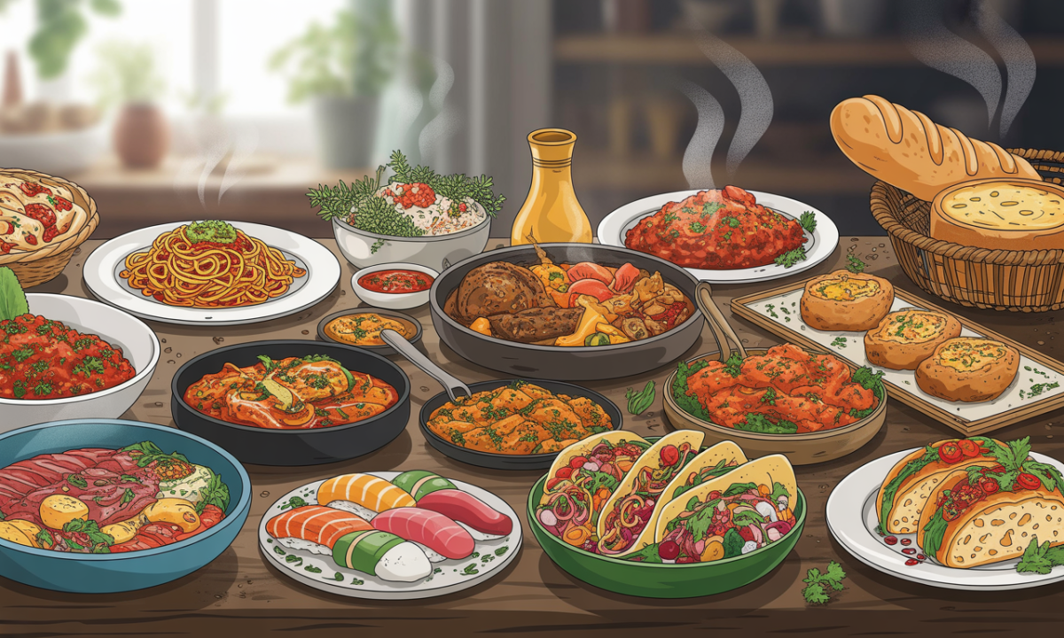 découvrez les recettes incontournables de la cuisine du monde à partager, des plats savoureux et authentiques pour toutes vos occasions conviviales.