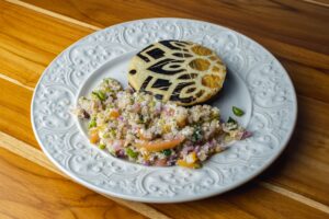 Ce menu végétarien de Ptitchef contient du poisson, à retirer avant les courses